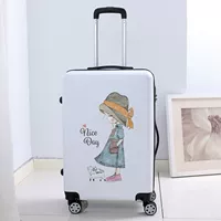 Соломенная шляпа девушка белая [одиночная коробка]