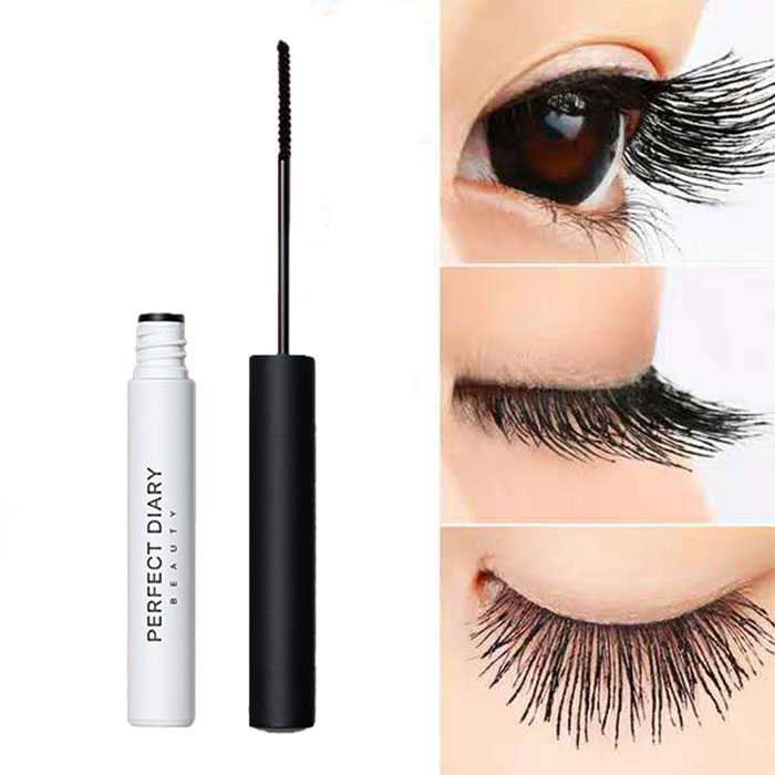 Lengthened Perfect Diary Mascara New Beating Base Cream Elongated Dense Waterproof Slim official official website extremely fine and persistent