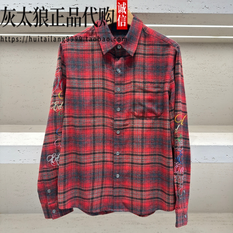 Ed Hardy Ed Hardy Genuine Product from the Store, 26Th Autumn Fashion Brand Men's Long-Sleeve Shirt E1Scm001 3980 Ed Hardy Ed Hardy Genuine Product from the Store, 26Th Autumn Fashion Brand Men's Long-Sleeve Shirt E1Scm001 3980