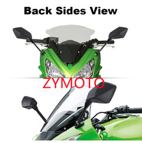 Apply Kawasaki NINJA650R ER-6F 400R Z1000SX foldable rearview mirror reflective reversing mirror