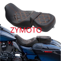 Applicable to Halley CVO Street Gliding Road Wang Double Light Gliding Modification Before and rear cushion seat 09 - 22 years