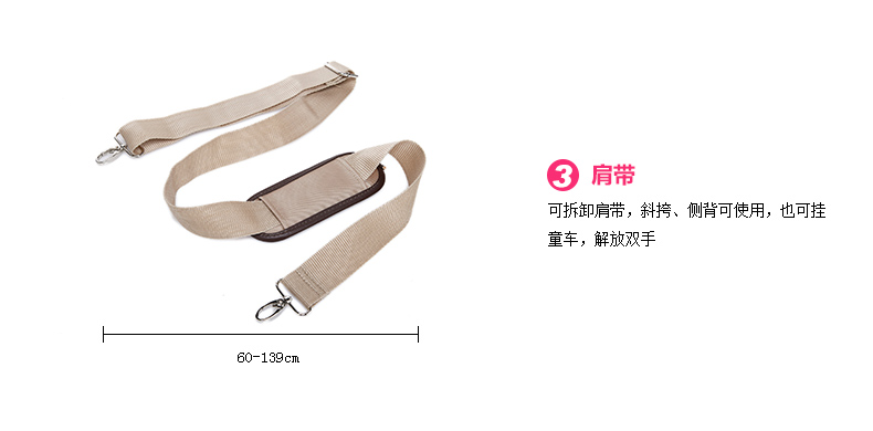 Túi đựng xác ướp Colorland đa chức năng thời trang dung lượng lớn một vai Túi đựng xác ướp ra khỏi túi đeo chéo của mẹ và bé bộ túi đựng đồ cho mẹ và bé