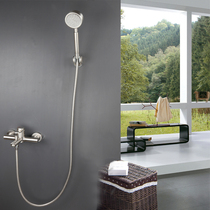 304 stainless steel thermostatic shower set 38 degree non-adjustment household bath toilet thermostatic mixing valve