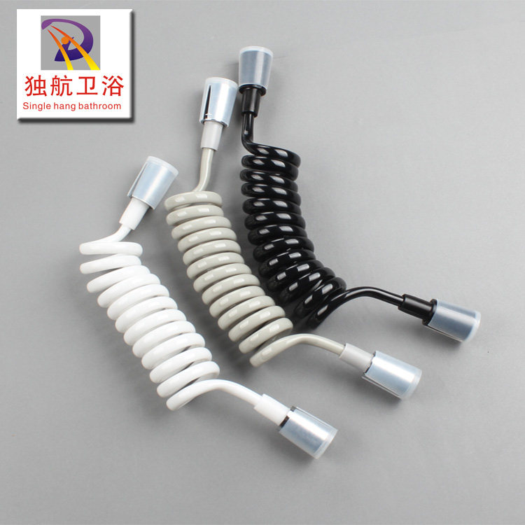 Telescopic Tube Shower Hose Telephone Line Shower Pipe Spray Lance Connecting Pipe Lengthened Shower Pipe Spring Hose 2 m 3 m