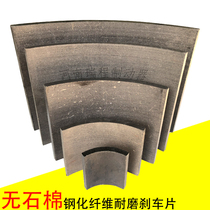 Brake non-asbestos brake pad tile Bakelite brake shoe clip type friction pad brake tower crane hoist Z4Z300