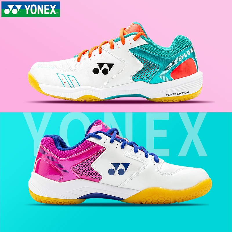 YONEX Younnieks Badminton Shoes Women's Shoes Non-slip Shock Absorbing YY Professional Sneakers Breathable Training Shoes Female