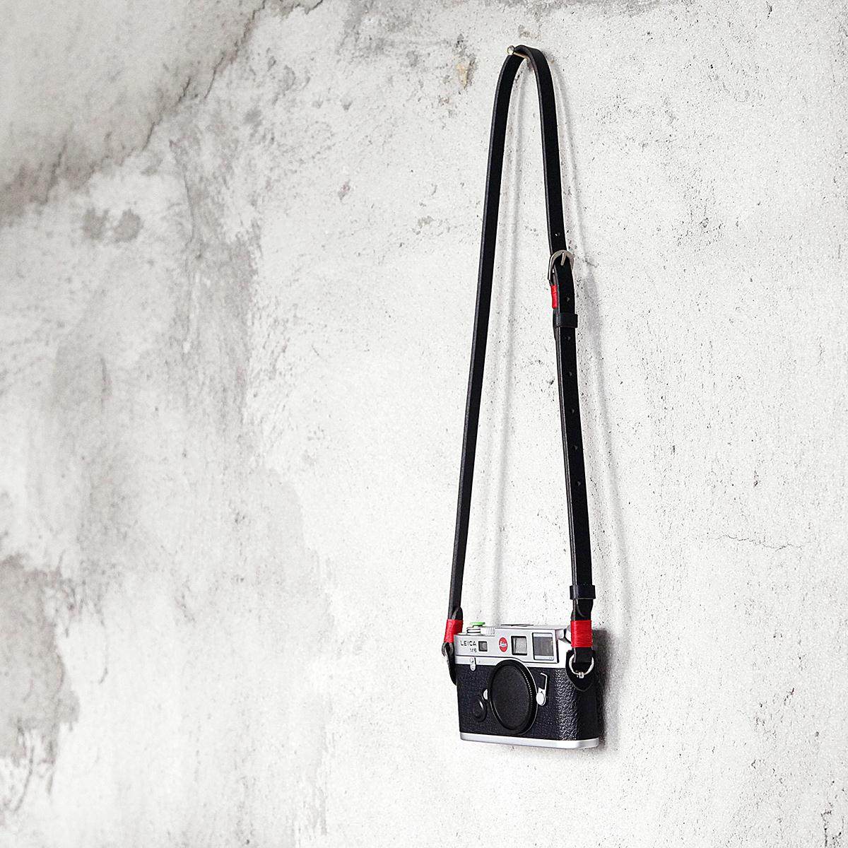 cam-in italian original factory genuine leather professional camera holding baby bag adjustable length round hole connector CS245