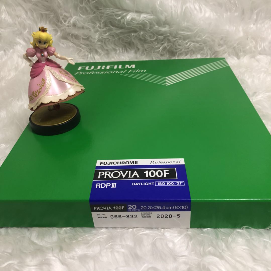 Spot FUJIFILM Fuji RDP Provia 8X10 color reversal positive film negatives July 24