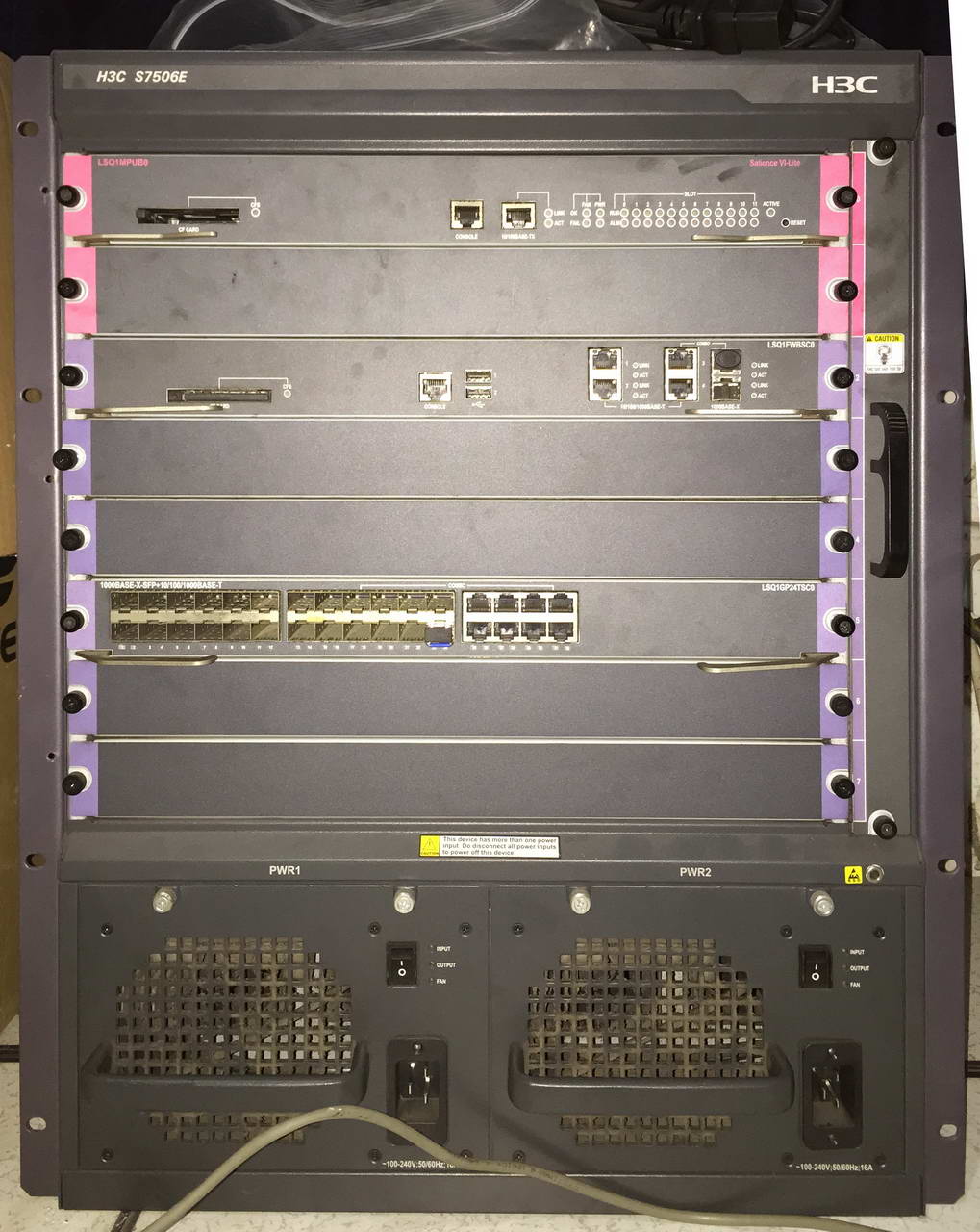 H3C S7506E Host Engine Board 48 Port Hua3C LSQ1NSMSC0 Safe Drawing Plate Card