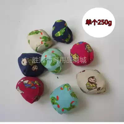 Supply children's sporting goods game sandbag ball kindergarten cartoon canvas sandbag handmade sandbag handmade sandbag bag