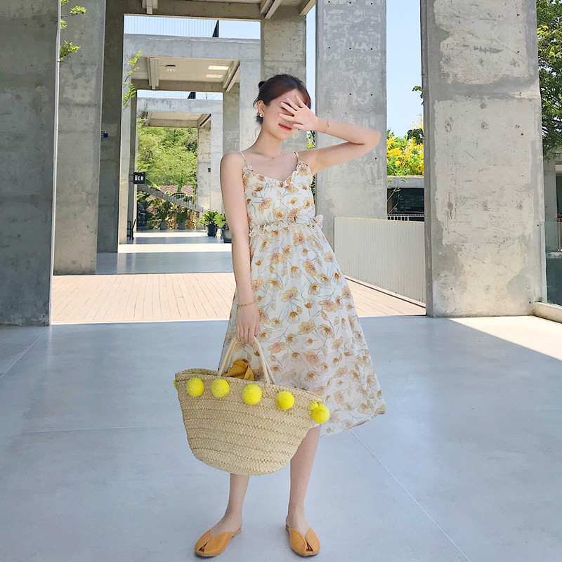 (clear cabin) 2022 Summer new supersenssen Pendant Dress with skirt Fancy Dress Snowspun Dresses Fairy Skirt Long Skirt