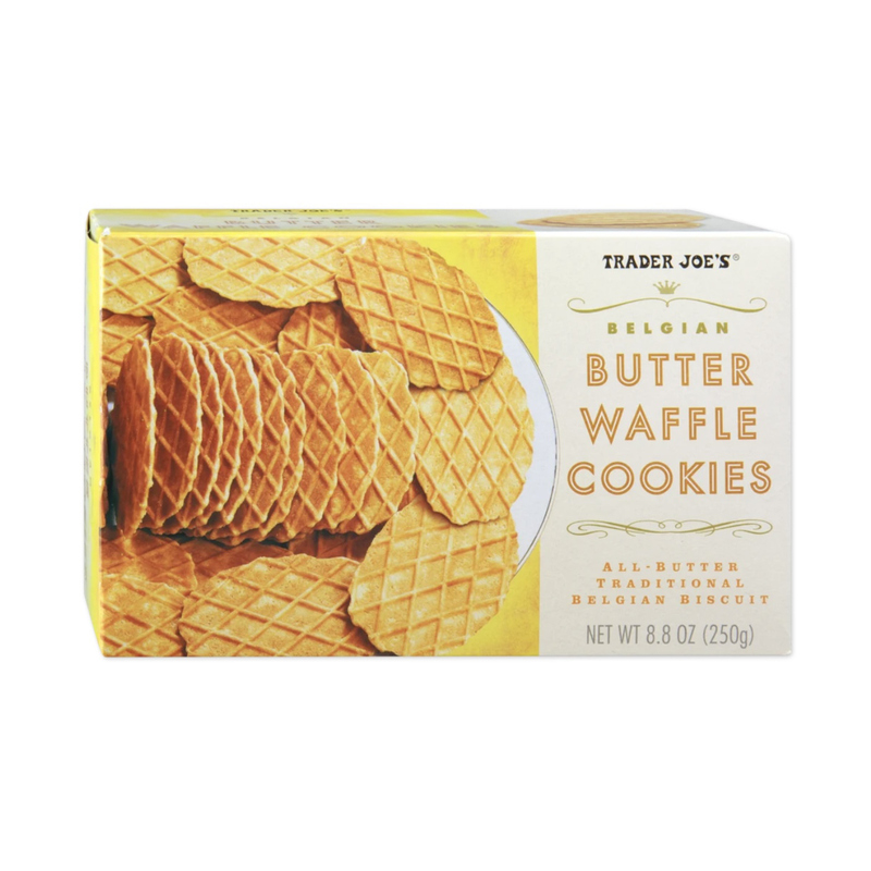 In Stock: American Trader Joe's Belgian Butter Waffles, Specialty Crispy Snacks, 250g