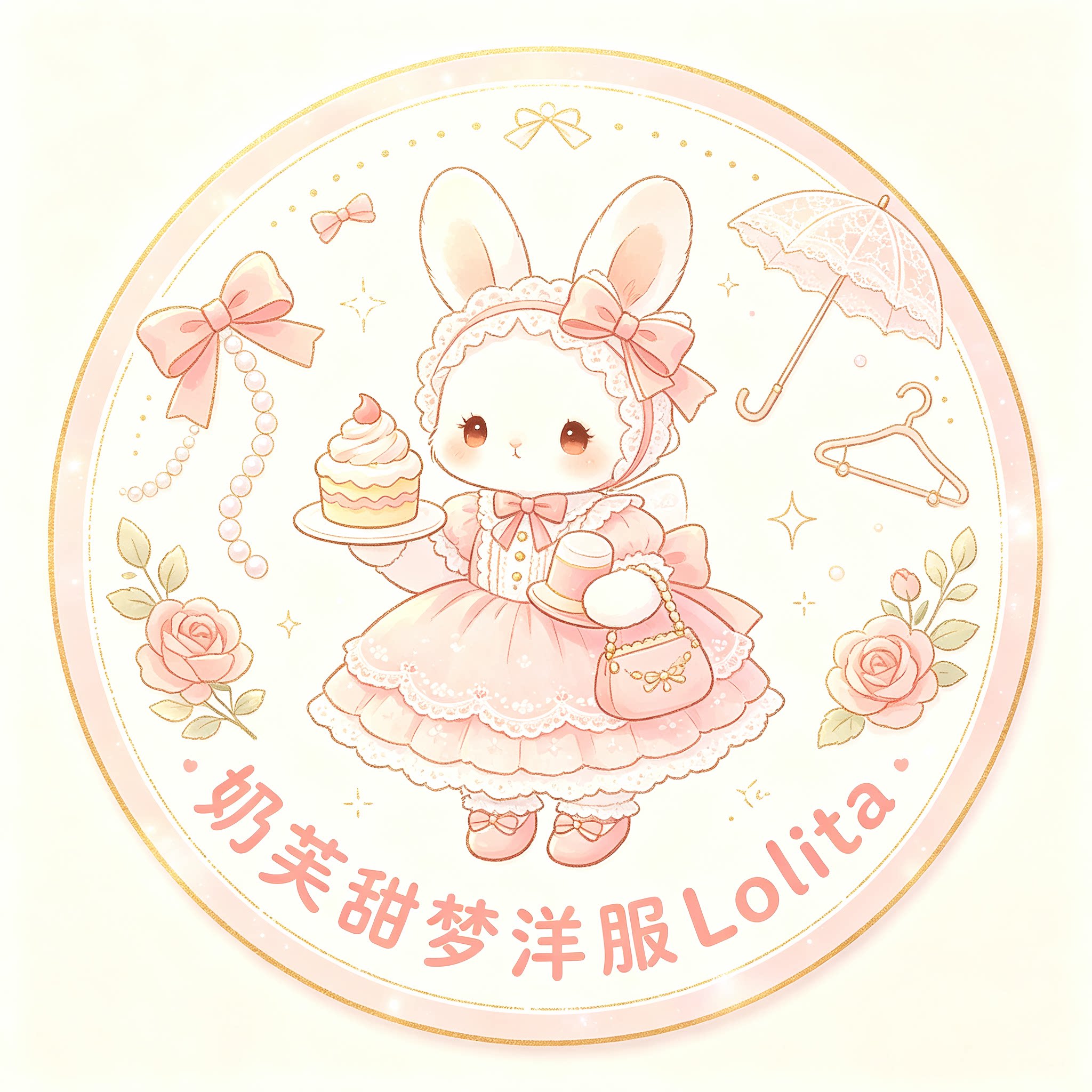奶芙甜梦洋服 Lolita的LOGO