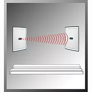 Trench to infrared sensor school urinal human body sensor urine pool forced induction flush valve