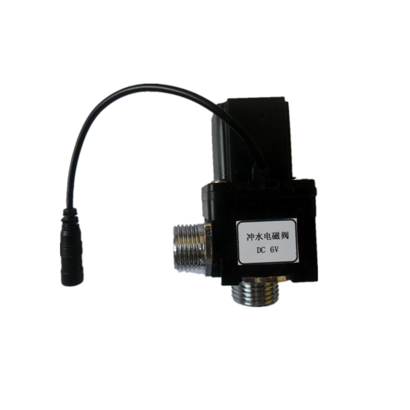 Adapted warang urinal fitting with small poop sensor flushing valve pulse solenoid valve flushing induction valve coil