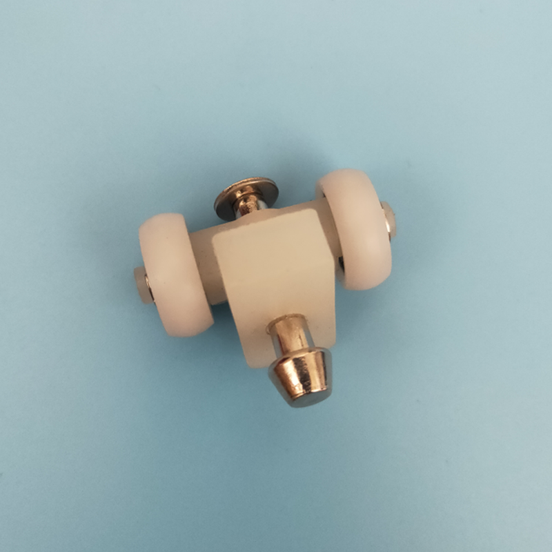 Screen window folding door hanging wheel pulley old aluminum alloy folding door king kong net special wheel sliding door hardware accessories