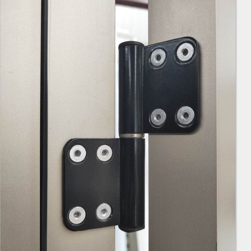 Flush-free titanium magnesium alloy toilet door hinge cabinet door hardware fixings disassembly and take off hinges