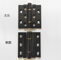 Old folding door hinge hinge without lower rail toilet glass door loose leaf aluminum alloy door hinge sliding door