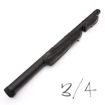 Pu leather billiard rod box rod barrel rod bag 3 4 billiard rod barrel snooker black eight potts cue barrel billiard supplies
