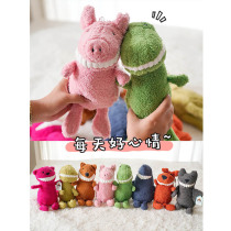 ZOO | Smile Doll Big Tooth Series Plush Toy Tooth Dew Teeth Animal Paparazzi Doll with cat dog interaction