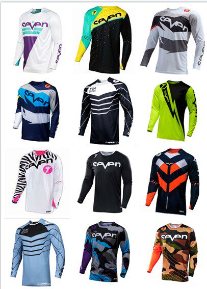 2019 new product seven speed reduction custom mountain car tops T-shirt cycling suit cross-country motorcycle racing equipment