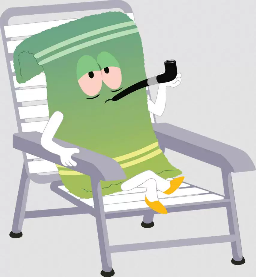 Покупка полотенца YouTooz к Дню Святого Патрика в стиле South Park