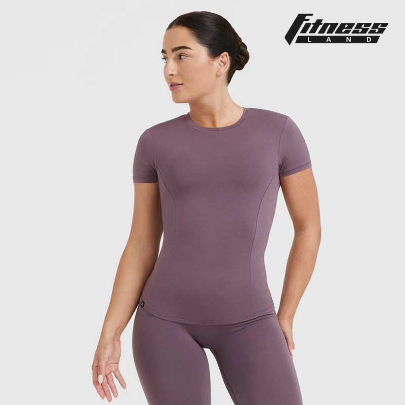 Классика сейчас в наличии ONER ACTIVE плотно движение короткий рукав MELLOW SOFT SHORT SLEEVE T 