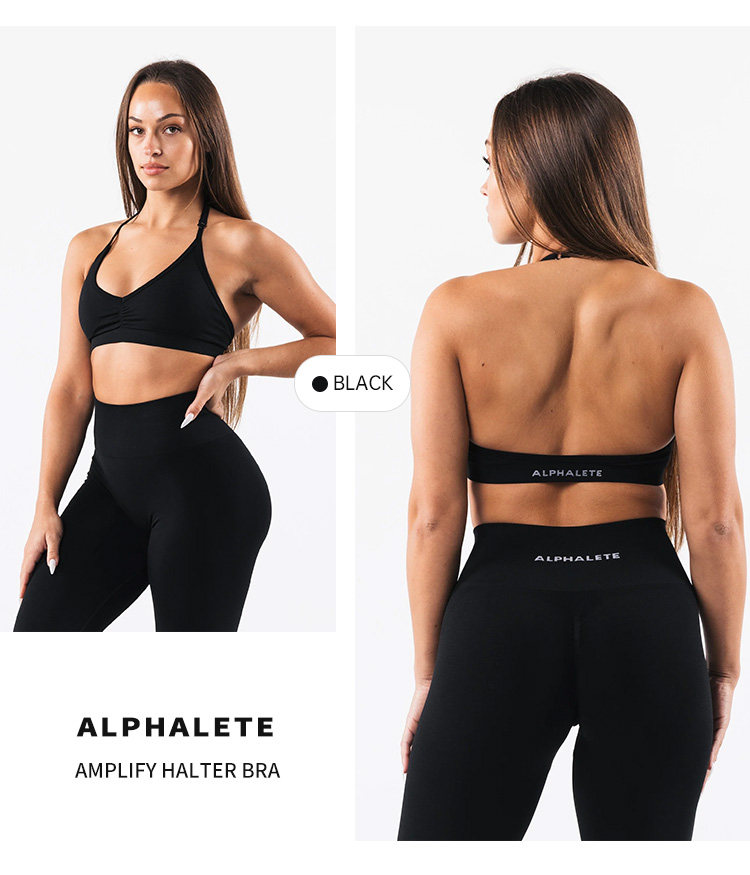 Имеется в наличии в китае ALPHALETE мисс повесить за шею движение нижнее белье AMPLIFY HALTER BRA 