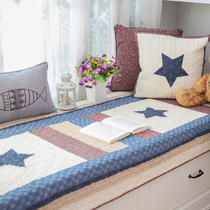 Washed cotton window mat Four Seasons universal non-slip cotton tatami custom fabric mat