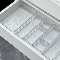 Drawline Supply -IN Cosmetics Storage Box Разделите акриловый туалетный столик на рабочем столе, продукты по уходу за кожей.