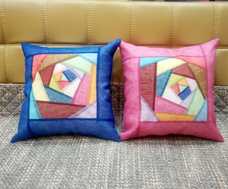 South Korean traditional square holding pillow Han style dining room home decoration minimalist sofa parquet cushions 40 * 40cm