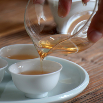 Simple Kung Fu tea cup Jingdezhen ceramic tea cup Household Chaoshan Kung Fu Tea cup White Porcelain small teacup 6 packs