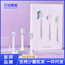 Necessary Pengpai electric toothbrush UV sterilization DuPont original replacement toothbrush head suitable for pro young children