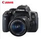 Bản gốc Canon / Canon EOS 750D 18-55 chính hãng với máy ảnh DSLR chuyên nghiệp nhập bộ kit WIFI - SLR kỹ thuật số chuyên nghiệp SLR kỹ thuật số chuyên nghiệp