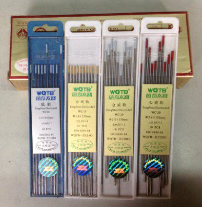 Wanqi Taibao Argon arc welding Tungsten needle Tungsten Rod Tungsten Electrode Jinweiler 1 5 1 6 2 0 2 4 Red head