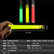 Notfallrettung 6-Zoll-Militärstandard taktischer fluoreszierender Stab leuchtender Stab Outdoor-Abenteuer lebensrettender Stab Rettungsstab Weste Zubehör