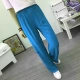 Cotton lụa đồ ngủ rayon cotton lụa mặc nhà thể thao quần âu - Quần tây