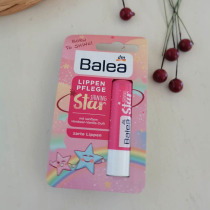 German Balea Balea little Princess Magic Star Childrens lip balm moisturizing anti-dry colorless edible