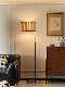 French-Style Vintage Bedroom Bedside Lamp with a High-End Feel, Sòng Dynasty Aesthetics, Eye-Protecting Floor Lamp Next to the Sofa in the Study and Living Room