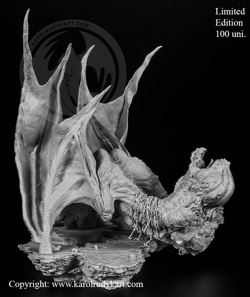 Karol Rudyk Art Malakain The Hellgate Keeper