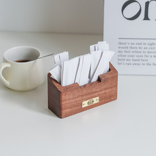 Solid Wood Dental Floss Box, Toothpick Box, Commercial High-End Hotel Catering Toothpick Storage Tube, Restaurant Wooden Toothpick Storage Box