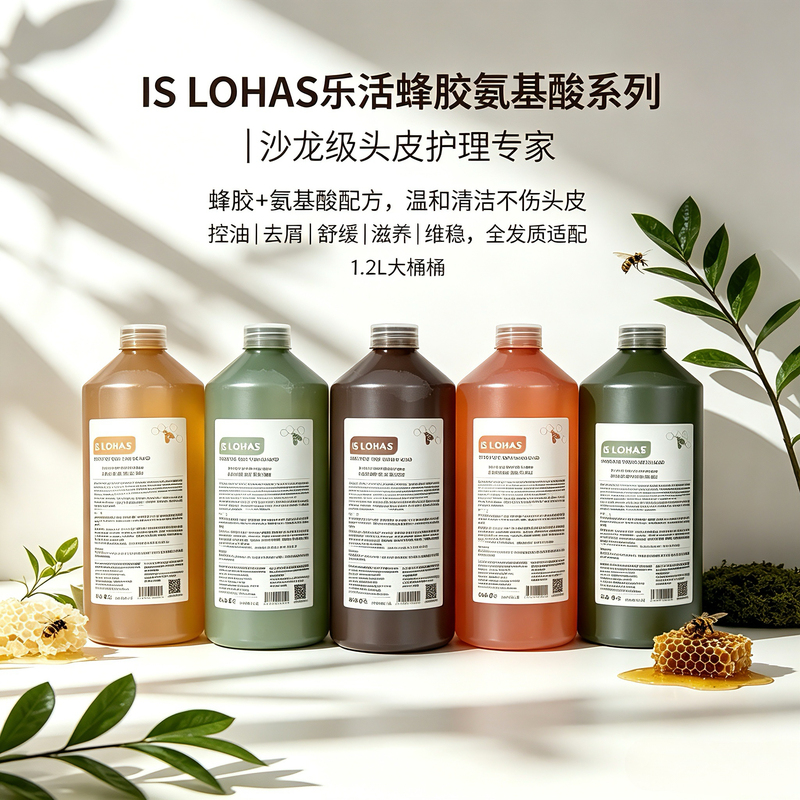 Is Lohas Lehuo Shampoo Propolis Amino Acid Soothing Scalp Refreshing Oil-Removing Softening and Volumizing Shampoo