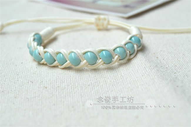 Cặp đôi vòng tay trang sức gốm sứ Bán buôn vòng tay kẹo màu dễ thương Cô gái Hàn Quốc thời trang vòng tay em gái hoang dã - Vòng đeo tay Clasp vòng phong thủy