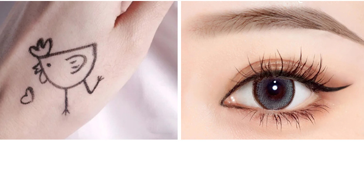 Kaslan Liquid Eyeliner Pen Women Không thấm nước, không thấm mồ hôi, lâu trôi, không làm trôi Trang web chính thức Chính hãng Người mới bắt đầu Rất tốt kẻ mắt focallure