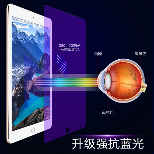 Применимо к iPad Memdered Film 2020 Новый планшет восьмой генератор Ant -Blue Light 2019 Glass 5 Anti -Fingerprint 6 Mini Mini