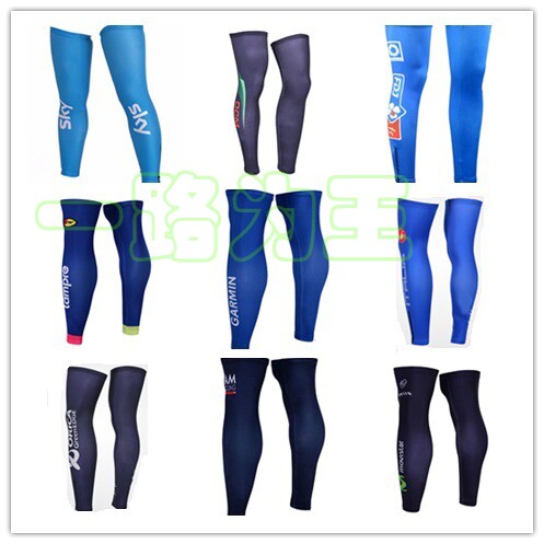 Blue riding leg cover Cycling leggings Cycling bike leg cover Outdoor sports leg cover