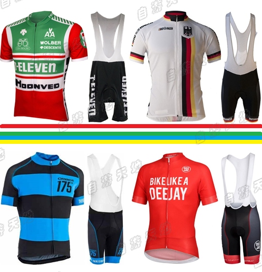 Sports Cycling Suit Cycling Strap Cycling Suit Bicycle Race Competition Suit Car Clothes Team Uniform