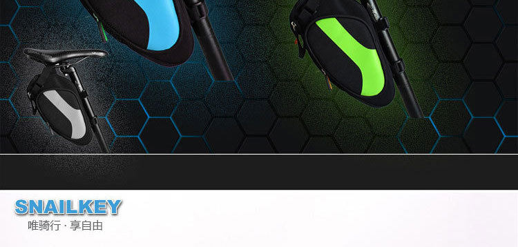 Sacoche pour vélo mixte SNAILKEY - Ref 2217344 Image 7