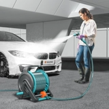 Умывание автомобиля водный оружие высокое давление и сильный полив специальные шланги для водопроводной трубы.