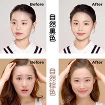 Hairline powder filling artifact to modify the forehead shadow powder to fill the hair seam gap to fill the gap for easy portability and waterproof sweat